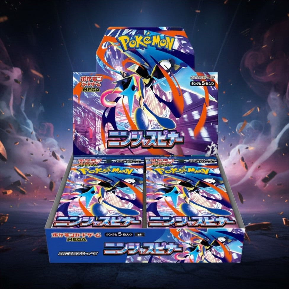 MEGA Ninja Spinner M4 Booster Box - Japanese Pokémon TCG